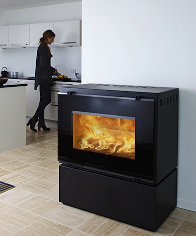 Hwam Freestanding Wood Fireplace