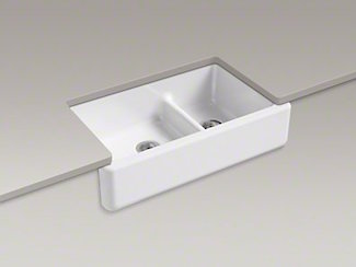 Kohler whitehaven Apron Front Self-Trimming Sinks