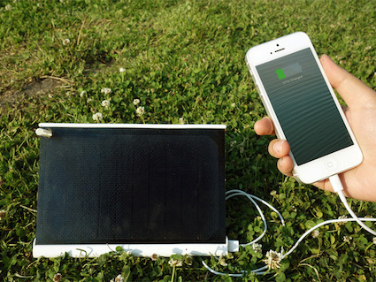 Solarade Portable Solar Charger: Kickstarter